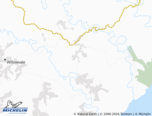Kaart MICHELIN KuNene - ViaMichelin