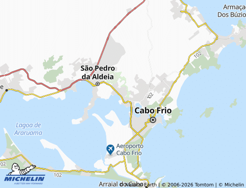 Mappa MICHELIN São João - ViaMichelin
