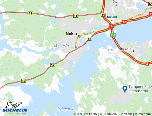 Carte MICHELIN Keho - ViaMichelin