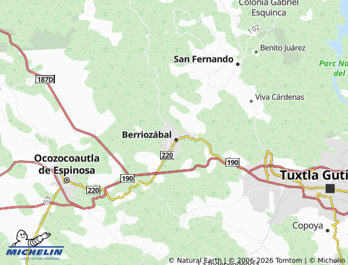 Mappa MICHELIN Santa Cecilia - ViaMichelin