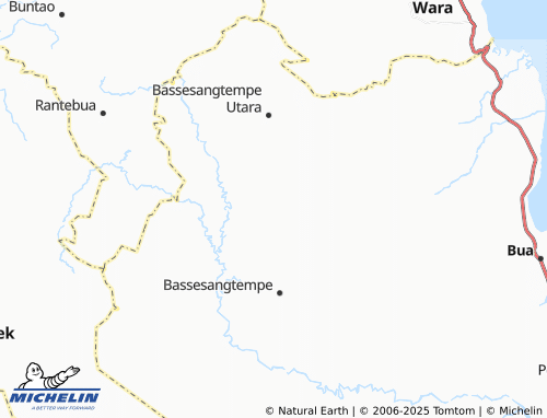 MICHELIN Mappetajang map - ViaMichelin