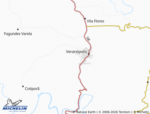 Mapa MICHELIN Santa Rita - ViaMichelin