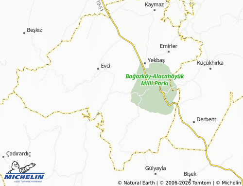 Mappa MICHELIN Karakeçili - ViaMichelin