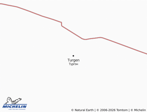 MICHELIN Turgen map - ViaMichelin