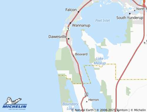 MICHELIN Bouvard map - ViaMichelin