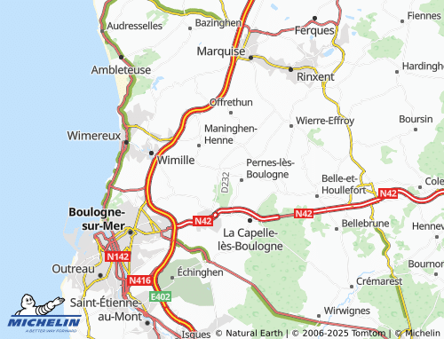 Mapa MICHELIN Pittefaux - ViaMichelin
