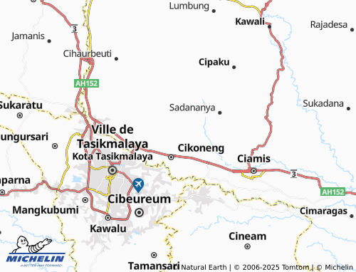 MICHELIN Kujang map - ViaMichelin