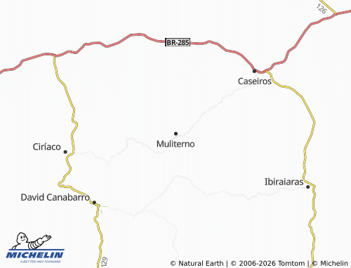 Mapa MICHELIN Muliterno - ViaMichelin