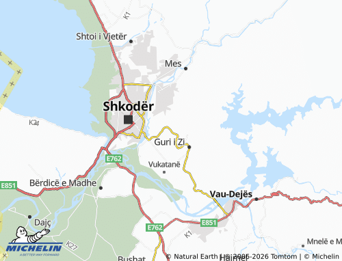 MICHELIN Renc map - ViaMichelin