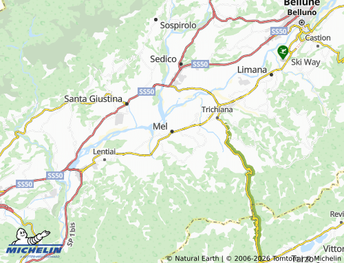 MICHELIN Mel map - ViaMichelin
