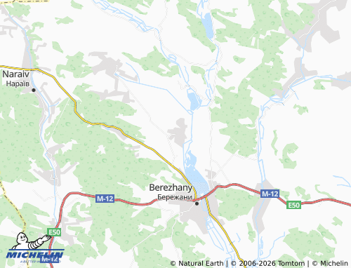 Mappa MICHELIN Lapshyn - ViaMichelin