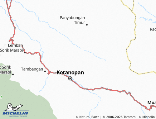 MICHELIN Panjaringan map - ViaMichelin