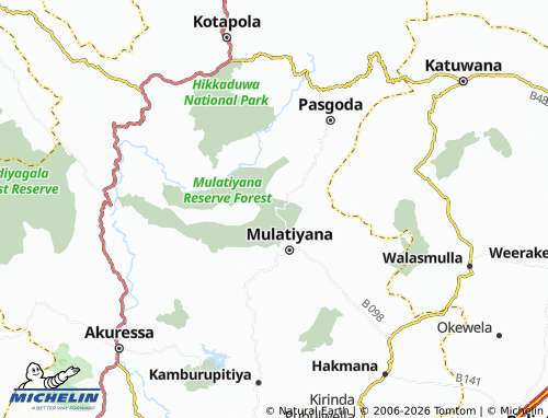 Carte MICHELIN Kudapana - ViaMichelin