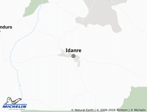MICHELIN-Landkarte Idanre - ViaMichelin