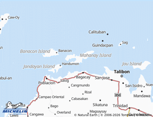 Mappa MICHELIN Mahanay - ViaMichelin