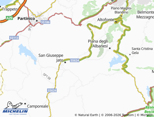 Mapa MICHELIN Traversa Seconda - ViaMichelin