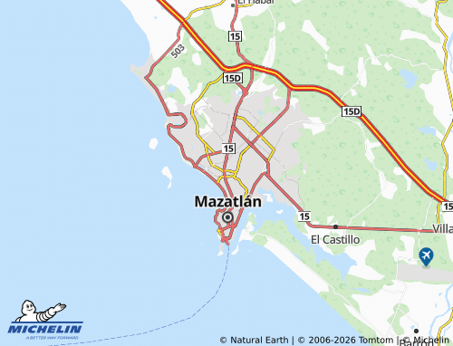 MICHELIN-Landkarte Tierra y Libertad - ViaMichelin