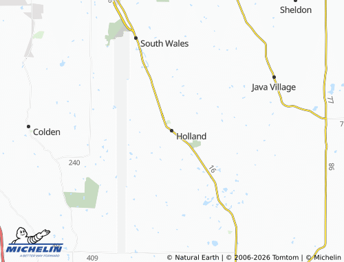 Mapa MICHELIN Holland - ViaMichelin