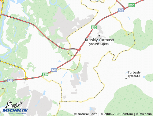 MICHELIN-Landkarte Rodnik SNT - ViaMichelin