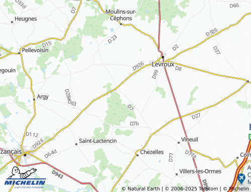 Mappa MICHELIN Francillon - ViaMichelin