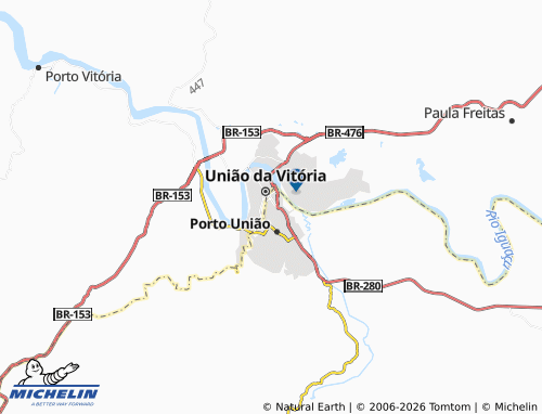 MICHELIN Cidade Nova map - ViaMichelin