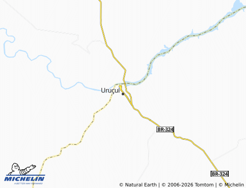 MICHELIN Uruçuí map - ViaMichelin