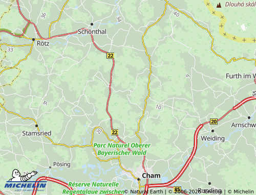 Carte MICHELIN Thonberg - ViaMichelin