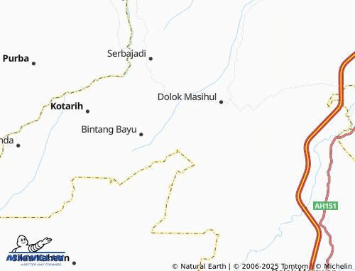 MICHELIN Bandar Negeri map - ViaMichelin
