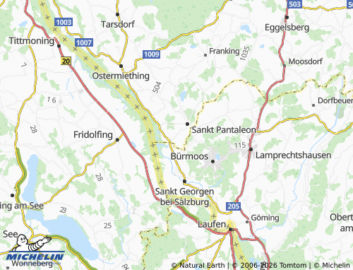 Mapa MICHELIN Reith - ViaMichelin