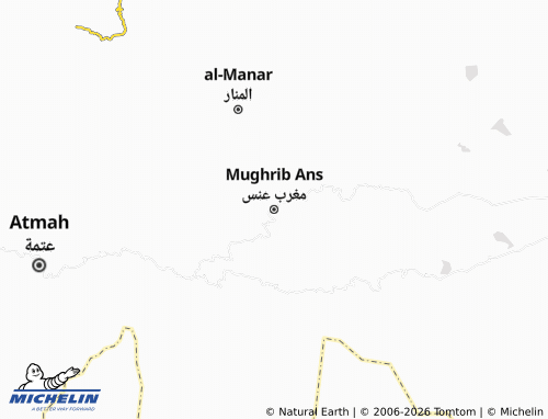 MICHELIN-Landkarte Mughrib Ans - ViaMichelin