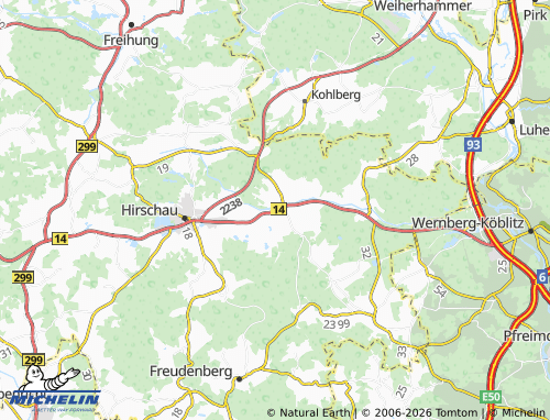 Mappa MICHELIN Schnaittenbach - ViaMichelin