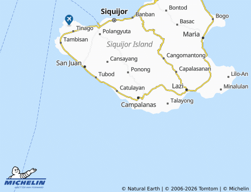 MICHELIN Timbaon map - ViaMichelin