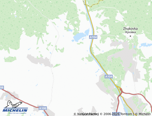 Carte MICHELIN Petrakovo - ViaMichelin