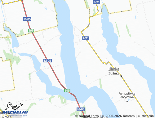 Mapa MICHELIN Berehove - ViaMichelin