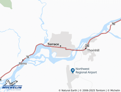 MICHELIN Terrace map - ViaMichelin
