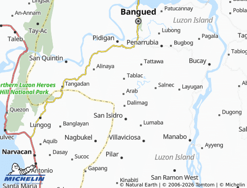 MICHELIN Arab map - ViaMichelin