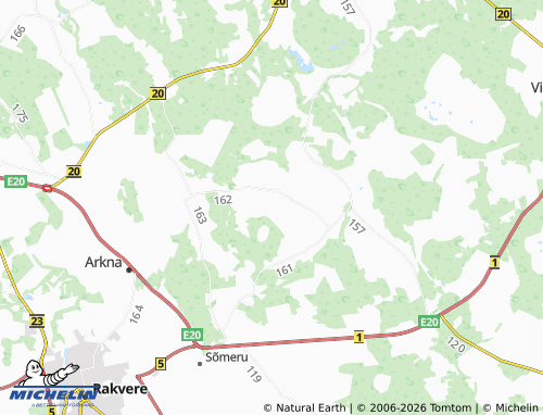 Carte MICHELIN Sooaluse - ViaMichelin
