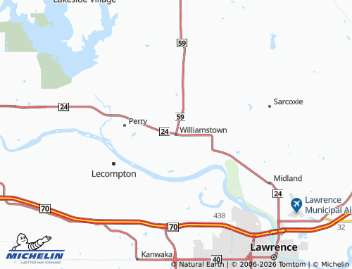 Mappa MICHELIN Williamstown - ViaMichelin