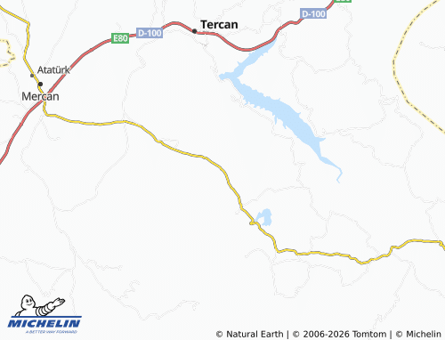 MICHELIN Yaylayolu map - ViaMichelin