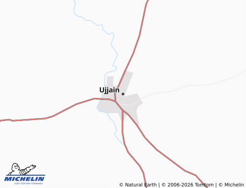 Mappa MICHELIN Ujjain - ViaMichelin
