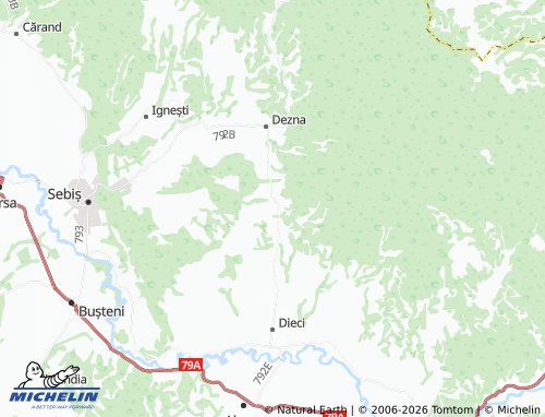 Mappa MICHELIN Laz - ViaMichelin