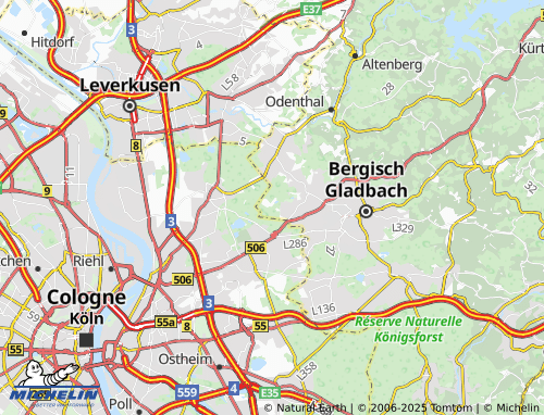 MICHELIN Heide map - ViaMichelin