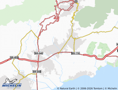 Mappa MICHELIN Parque Nova Esperança - ViaMichelin