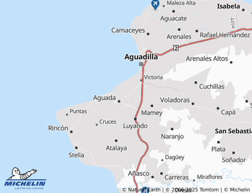 MICHELIN Asomante map - ViaMichelin