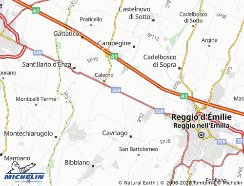 MICHELIN Cadè map - ViaMichelin
