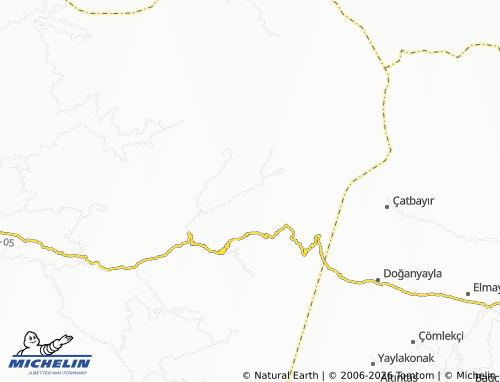 MICHELIN-Landkarte Nurs - ViaMichelin