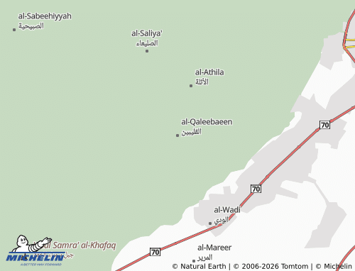 MICHELIN-Landkarte al-Qaleebaeen - ViaMichelin