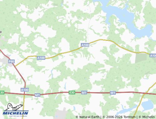 Carte MICHELIN Shevardino - ViaMichelin