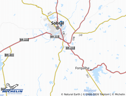 Mappa MICHELIN Bairro Jatobá - ViaMichelin