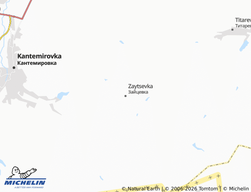Carte MICHELIN Zaytsevka - ViaMichelin